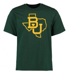 Baylor Bears College Tradition State Short Sleeve T-Shirt Green