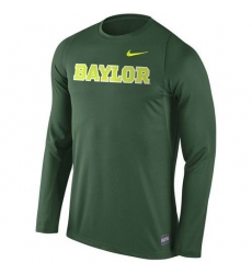 Baylor Bears Nike 2016 Elite Basketball Shooter Long Sleeves Dri-FIT Top Green