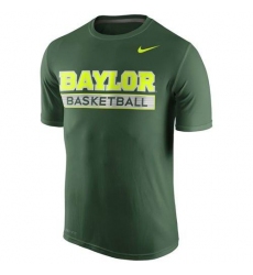 Baylor Bears Nike Basketball Practice Performance T-Shirt Green