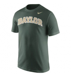 Baylor Bears Nike Wordmark T-Shirt Green