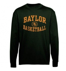 Baylor Bears Reversal Basketball Long Sleeves T-Shirt Green