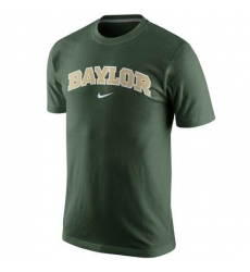 Nike Baylor Bears College Wordmark T-Shirt Green