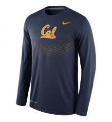 Cal Bears Nike Sideline Dri-FIT Legend Long Sleeves Performance T-Shirt Navy