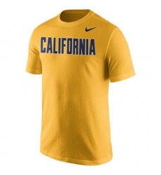 Cal Bears Nike Wordmark T-Shirt Gold