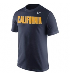 Cal Bears Nike Wordmark T-Shirt Navy Blue