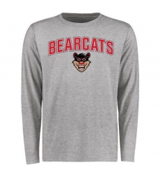 Cincinnati Bearcats Proud Mascot Long Sleeves T-Shirt Ash