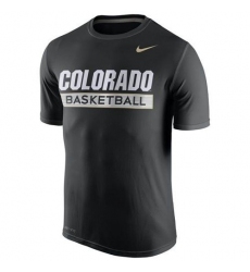 Colorado Buffaloes Nike Basketball Practice Performance T-Shirt Navy