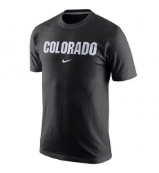 Colorado Buffaloes Nike College Wordmark T-Shirt Navy