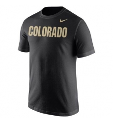 Colorado Buffaloes Nike Wordmark T-Shirt Navy