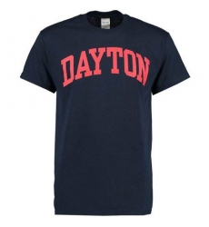 Dayton Flyers Arch T-Shirt Navy Blue