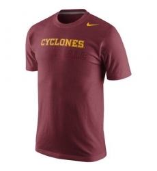 Iowa State Cyclones Nike Football Practice Training Day T-Shirt Cardinal