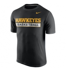 Iowa Hawkeyes Nike Basketball Practice Performance T-Shirt Navy