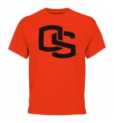 Oregon State Beavers Core Logo T-Shirt Orange