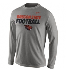 Oregon State Beavers Nike Legend Performance Long Sleeves T-Shirt Dark Gray