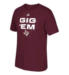 Texas A&M Aggies Adidas Sideline Glory T-Shirt Maroon