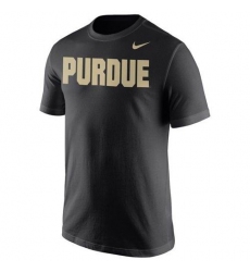 Purdue Boilermakers Nike Wordmark T-Shirt Navy