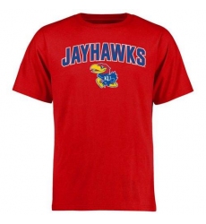 Kansas Jayhawks Proud Mascot T-Shirt Red