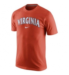 Nike Virginia Cavaliers College Wordmark T-Shirt Orange