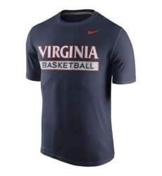 Virginia Cavaliers Nike Basketball Practice Performance T-Shirt Navy