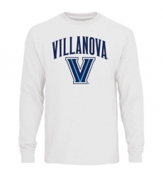 Villanova Wildcats Proud Mascot Long Sleeves T-Shirt White