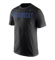 Kentucky Wildcats Nike Wordmark T-Shirt Black