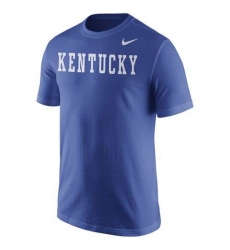 Kentucky Wildcats Nike Wordmark T-Shirt Royal Blue