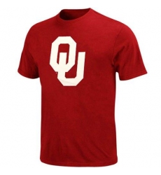 Majestic Oklahoma Sooners Football Icon T-Shirt Crimson