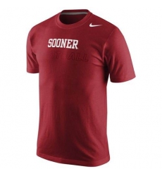 Oklahoma Sooners Nike Football Practice Training Day T-Shirt Crimson