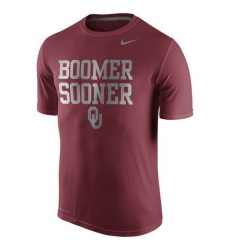 Oklahoma Sooners Nike Legend Championship Drive Performance T-Shirt Crimson