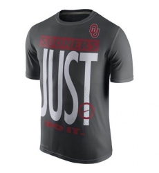 Oklahoma Sooners Nike Legend Just Do It Performance T-Shirt Anthracite