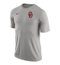 Oklahoma Sooners Nike Stadium Dri-FIT Touch Top Gray