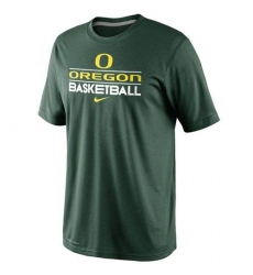 Nike Oregon Ducks Team Issued Basketball Practice Performance T-Shirt Green