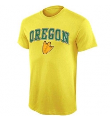 Oregon Ducks Arch Over Logo T-Shirt Yellow