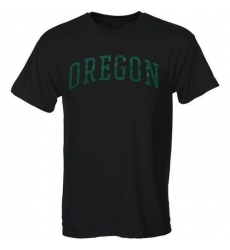 Oregon Ducks Green Arch T-Shirt Black