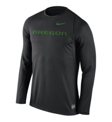 Oregon Ducks Nike 2016 Elite Basketball Shooter Long Sleeves Dri-FIT Top Black