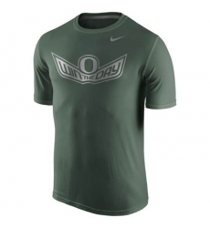 Oregon Ducks Nike Legend Championship Drive Performance T-Shirt Apple Green