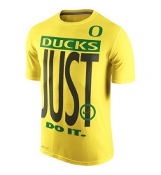 Oregon Ducks Nike Legend Just Do It Performance T-Shirt Yellow