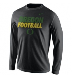 Oregon Ducks Nike Legend Performance Long Sleeves T-Shirt Black