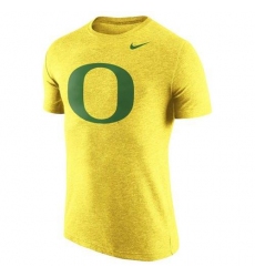 Oregon Ducks Nike Logo Plus Tri-Blend T-Shirt Heather Gold