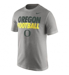 Oregon Ducks Nike Practice T-Shirt Gray