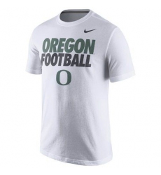 Oregon Ducks Nike Practice T-Shirt White