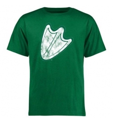 Oregon Ducks St. Patrick's Day White Logo T-Shirt Green