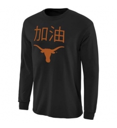 Texas Longhorns China Game Long Sleeves T-Shirt Black