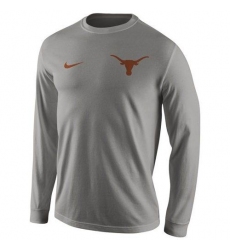 Texas Longhorns Nike Performance Legend Long Sleeves T-Shirt Gray