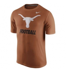 Texas Longhorns Nike Sideline Legend Logo Performance T-Shirt Orange