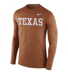 Texas Longhorns Nike Stadium Dri-FIT Touch Long Sleeves Top Tex Orange