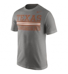 Texas Longhorns Nike Team Stripe T-Shirt Gray