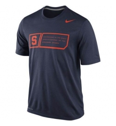 Nike Syracuse Orange Training Day Legend Dri-FIT Performance T-Shirt Navy