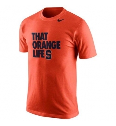 Syracuse Orange Nike Basketball Mascot Life T-Shirt Orange