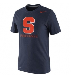 Syracuse Orange Nike Football Practice Legend Dri-FIT Performance T-Shirt Navy Blue